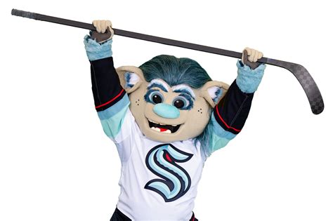 Seattle kraken mascot plushie